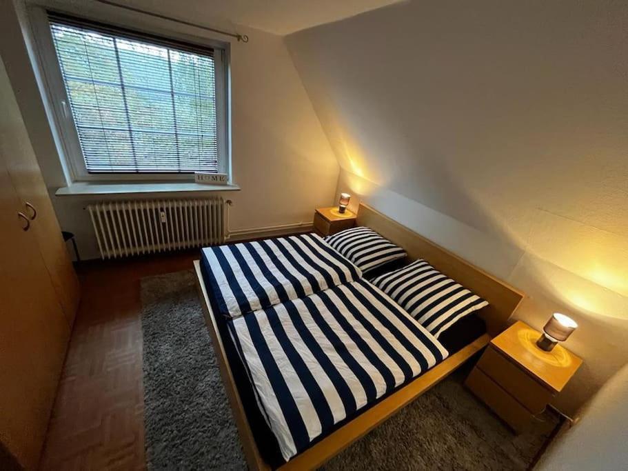 Schöne Wohnung an der Nordsee in Mildstedt Exterior foto